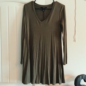 Never worn F21 army green dress!!
